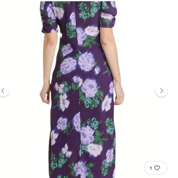 A New Day Women's Crepe Short Sleeve Midi Dress Size M NEW WITH TAG! - Picture 3 of 11